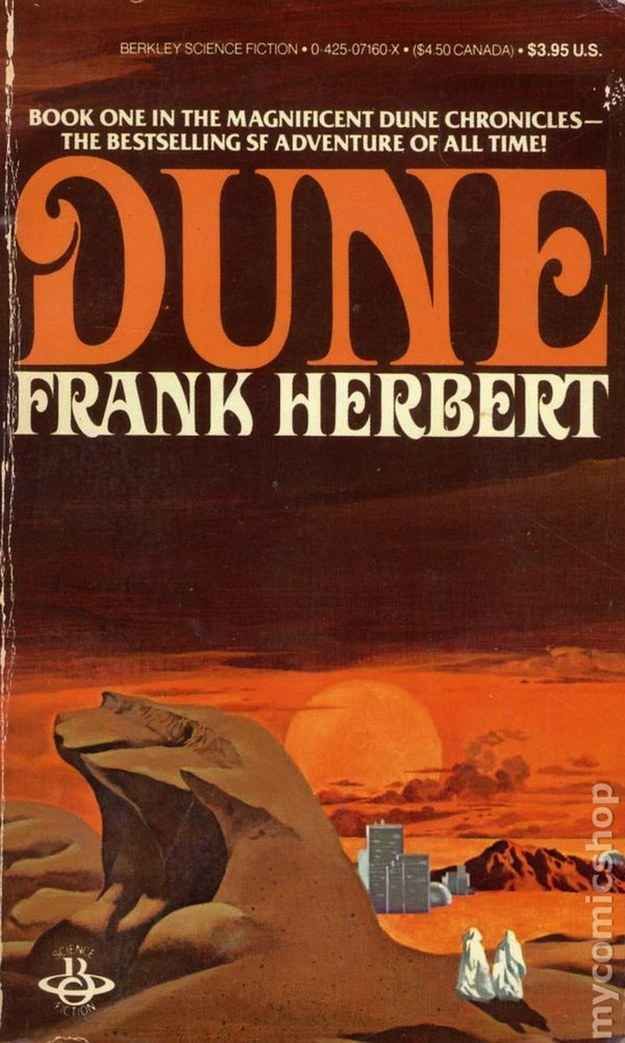 Cover of Dune by Frank Herbert